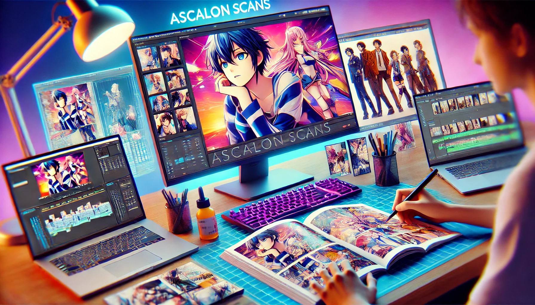 Ascalon Scans, emphasizing precision and quality in content.