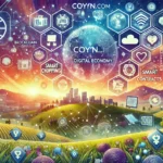 coyyn.com digital economy ecosystem, highlighting blockchain, fintech, and global business integration.